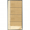 FRANCE BANDE DE 3 TIMBRES N°167 2E ORPHELIN COTE 210€ BELLE QUALITÉ AVEC BDF