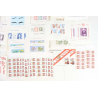 MONACO STOCK DE BLOCS-FEUILLETS ET CARNETS MODERNES FACIALE 234€ PETITE ROUSSEUR
