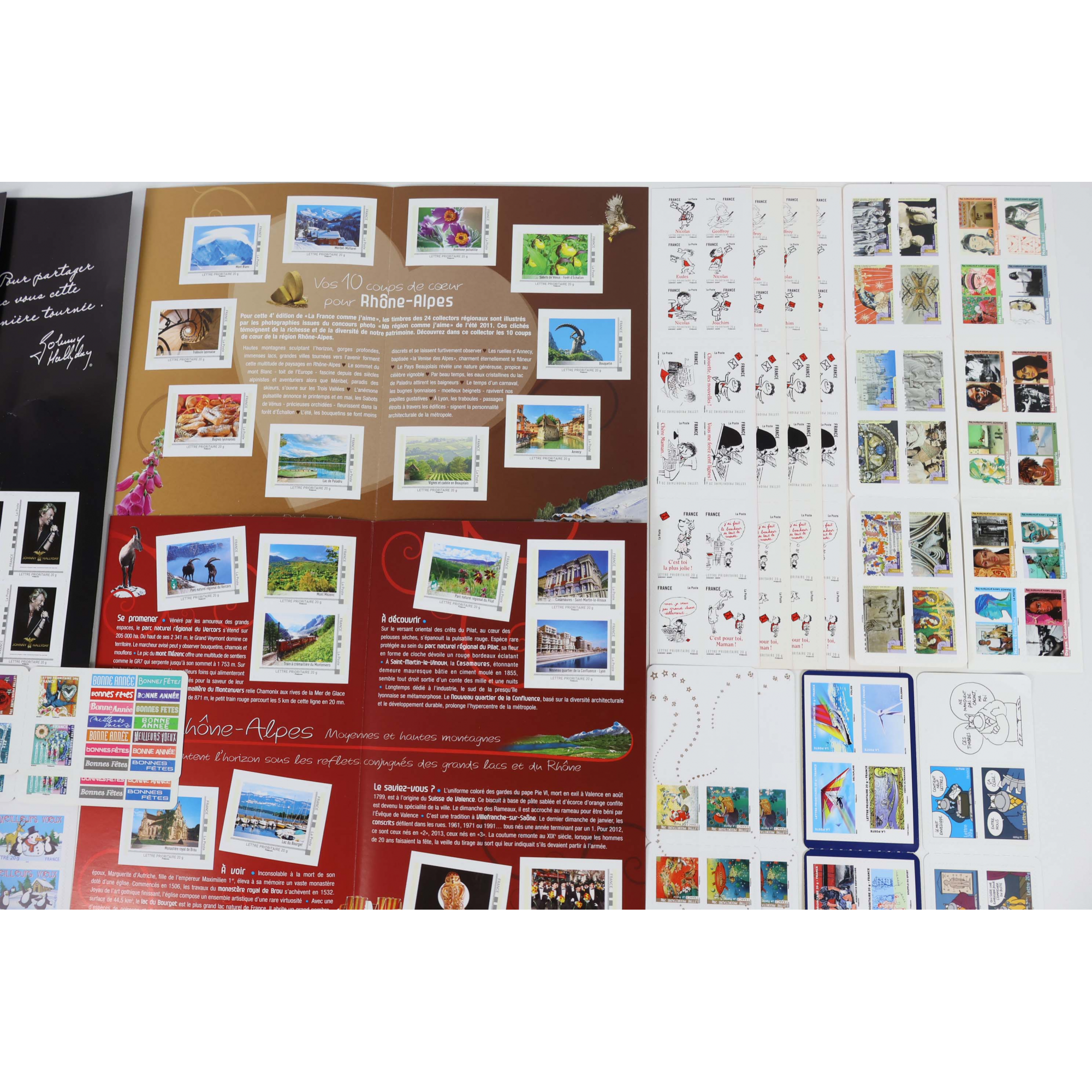 LOT DE 437 TIMBRES AUTOADHÉSIFS LETTRES 20G VP FRANCE , CARNETS POUR AFFRANCHIR