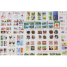 270 TIMBRES AUTOADHÉSIFS LETTRES VERTES 20G VP FRANCE, CARNETS POUR AFFRANCHIR