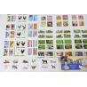 270 TIMBRES AUTOADHÉSIFS LETTRES VERTES 20G VP FRANCE, CARNETS POUR AFFRANCHIR