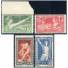 FRANCE SÉRIE JEUX OLYMPIQUES 1924 N°183 À 186 TIMBRES NEUFS** COTE 175€