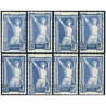 FRANCE STOCK DE 8 TIMBRES N°186 JEUX OLYMPIQUES 1924 TIMBRE NEUF** COTE 1000€