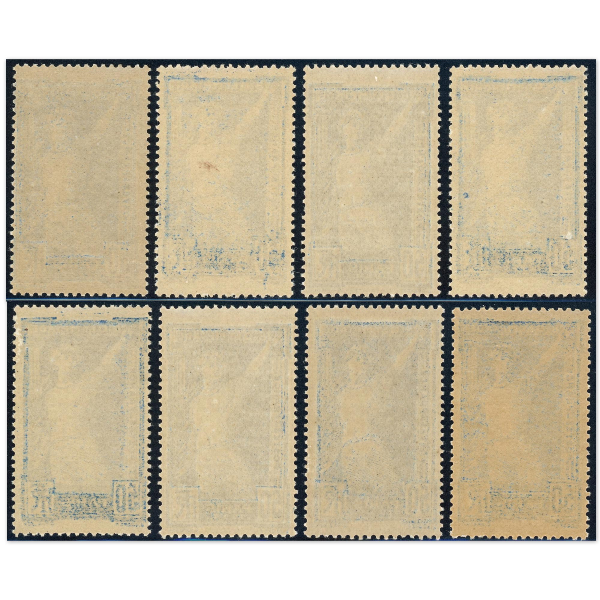 FRANCE STOCK DE 8 TIMBRES N°186 JEUX OLYMPIQUES 1924 TIMBRE NEUF** COTE 1000€