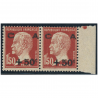 FRANCE PAIRE CAISSE D'AMORTISSEMENT N°255 TIMBRES NEUFS** COTE 300€ ANNÉE 1929