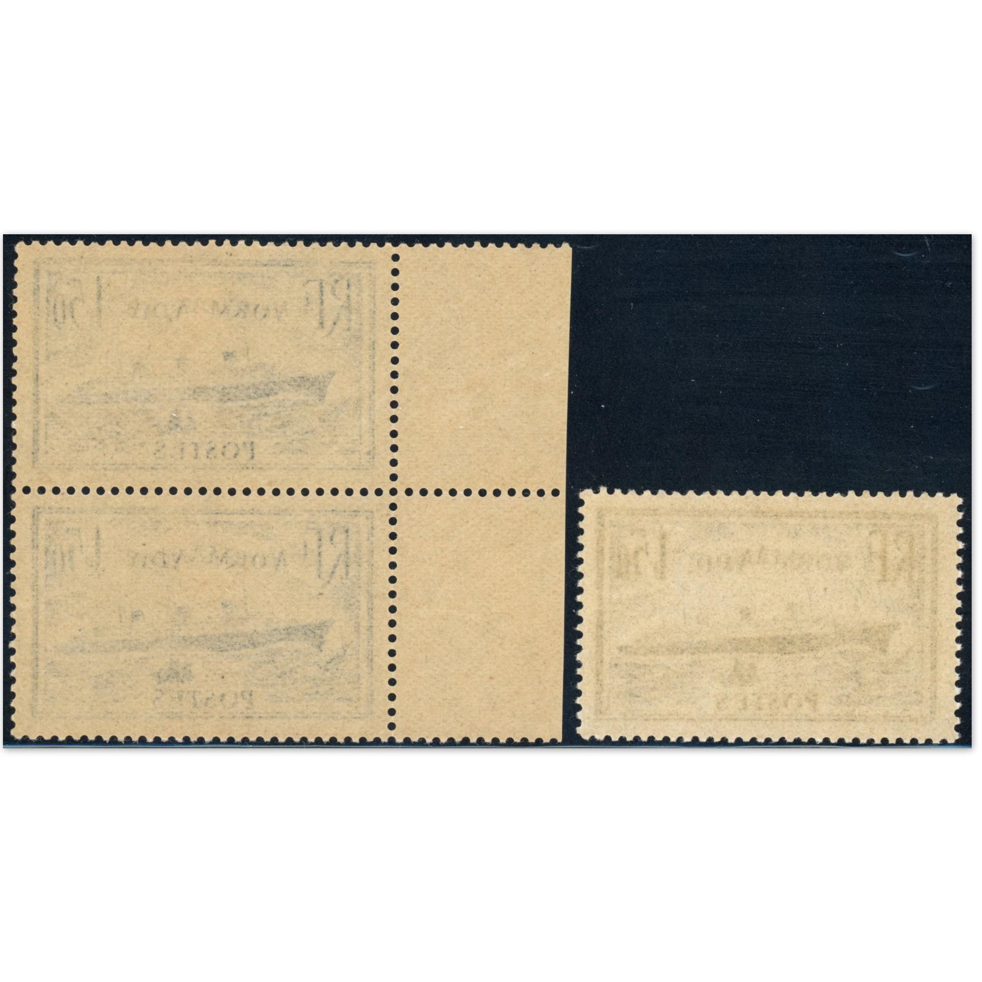 FRANCE N°299 ET 300 PAQUEBOT NORMANDIE TIMBRES NEUFS** ANNÉE 1935-36 COTE 286€