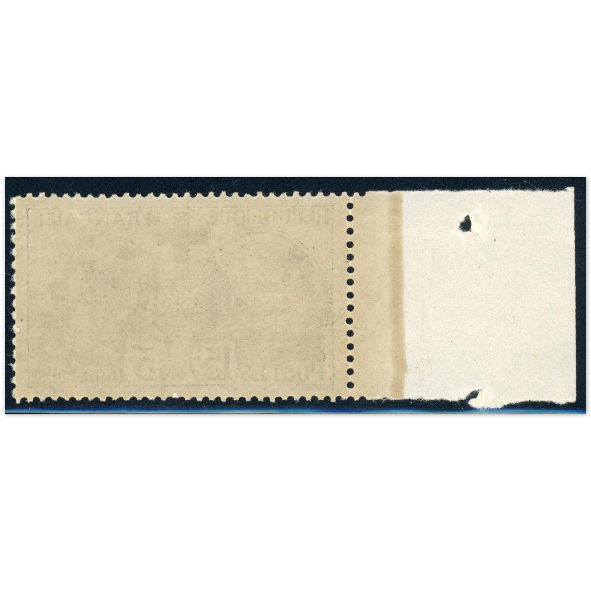 FRANCE N°156 CROIX-ROUGE TIMBRE NEUF** ANNÉE 1918 COTE 300€ BORD DE FEUILLE LUXE