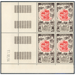 MONACO COIN DATÉ N°420 TIMBRES NEUFS** "RALLYE MONTE-CARLO" COTE TRÈS IMPORTANTE