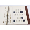 ALBUM LEUCHTTURM POUR RANGER UNE COLLECTION TIMBRES DE FRANCE DE 1976 À 1989