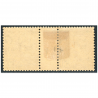 MONACO MILLÉSIME N°18 TIMBRES 50c lilas brun sur orange COTE 800€ BELLE QUALITÉ