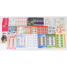 LOT BLOCS FEUILLETS TIMBRES EN EUROS AVEC DÉFAUTS POUR AFFRANCHIR FACIALE 231,5€