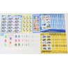 LOT BLOCS ET CARNETS TIMBRES EN EUROS AVEC DÉFAUTS POUR AFFRANCHIR FACIALE 137€