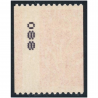 TIMBRE VARIÉTÉ MARIANNE PIQUAGE À CHEVAL N°3743A TIMBRE NEUF QUALITÉ LUXE