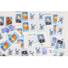 LOT DE 100 TIMBRES LETTRES MONDE / EUROPE 20G A VALIDITÉS PERMANENTES NEUFS