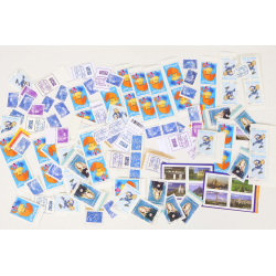 LOT DE 100 TIMBRES LETTRES MONDE / EUROPE 20G A VALIDITÉS PERMANENTES NEUFS