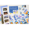 LOT DE 100 TIMBRES LETTRES MONDE / EUROPE 20G A VALIDITÉS PERMANENTES NEUFS