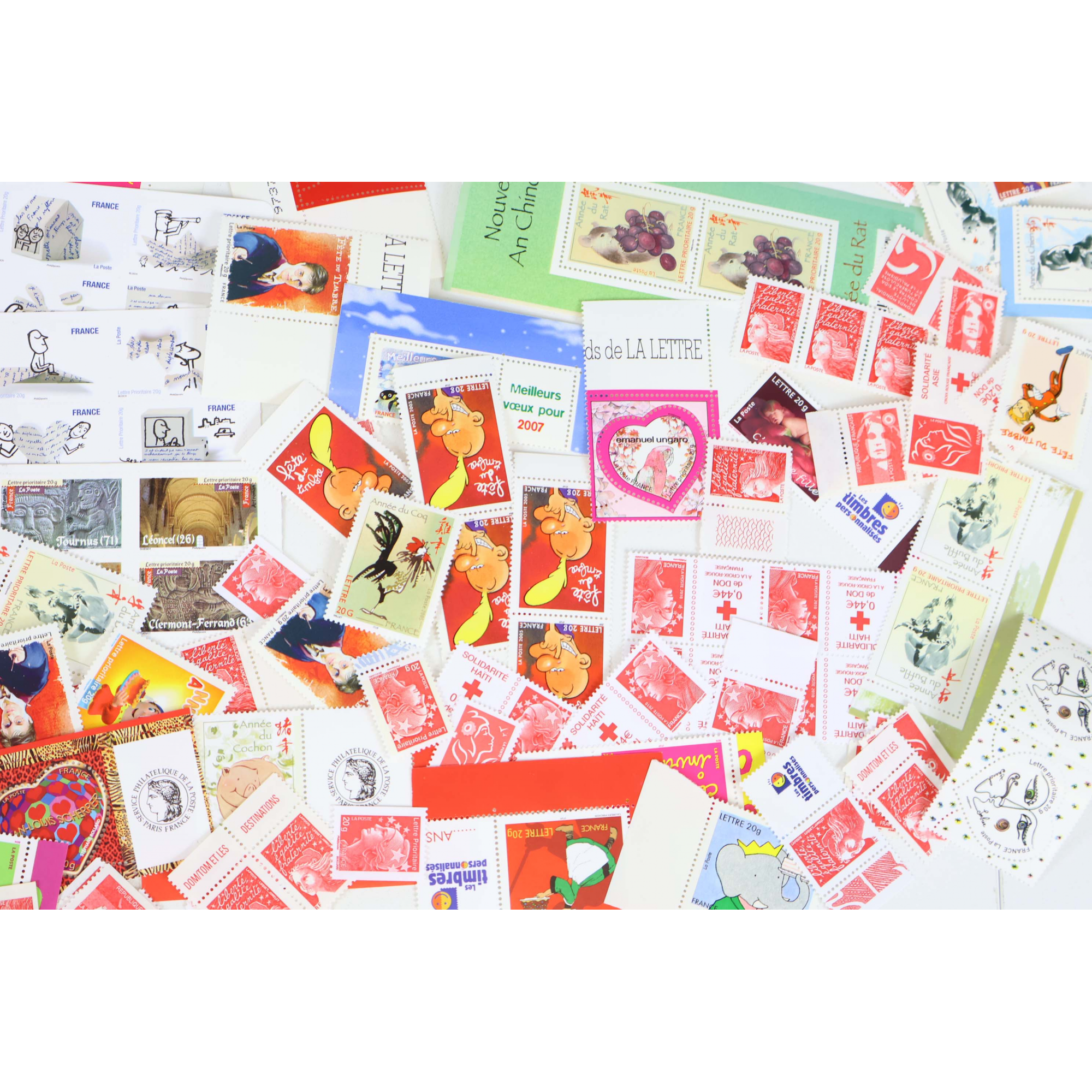 LOT DE 200 TIMBRES LETTRES 20G FRANCE A VALIDITÉ PERMANENTE, TVP POUR AFFRANCHIR