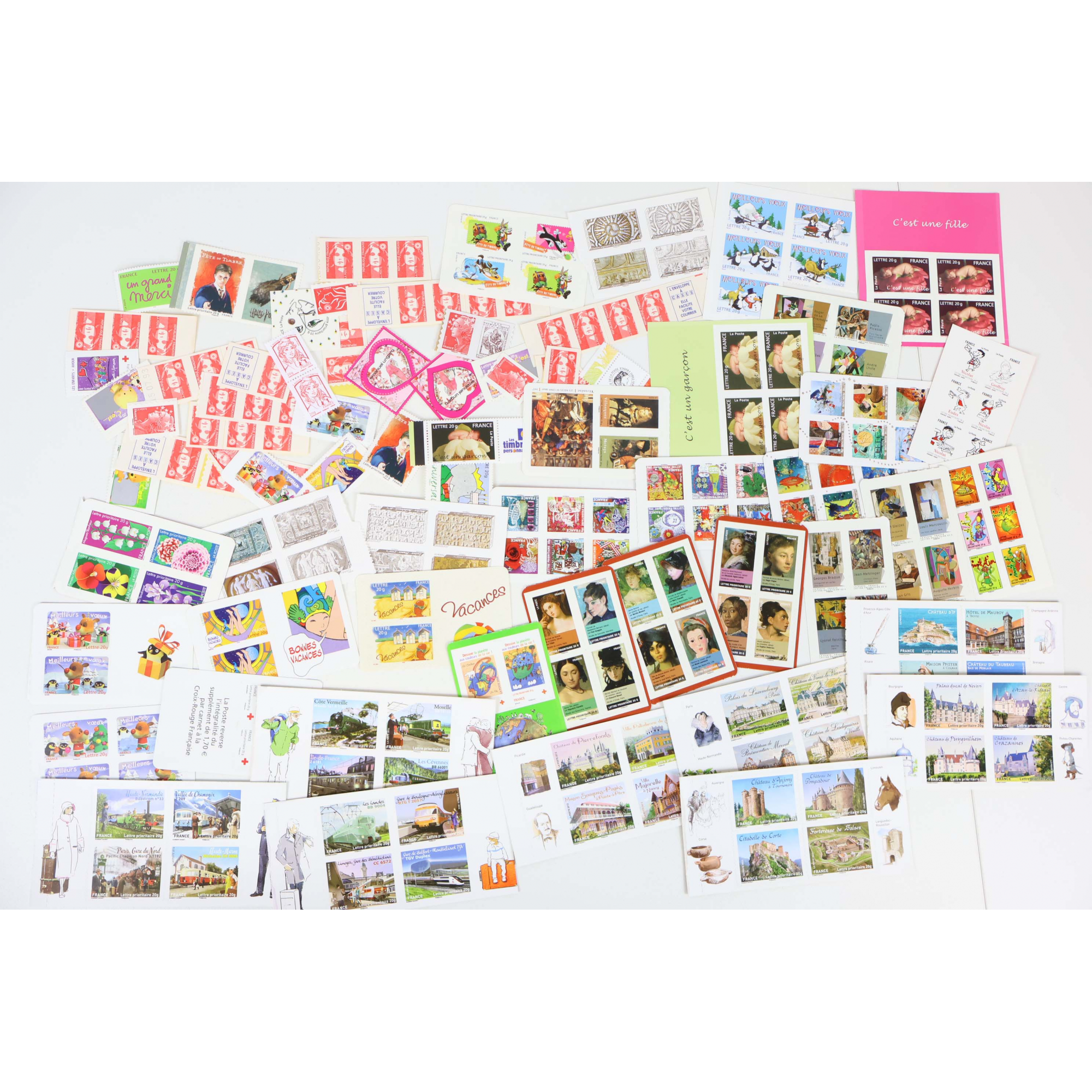 LOT DE 200 TIMBRES LETTRES 20G FRANCE A VALIDITÉ PERMANENTE, TVP POUR AFFRACNHIR