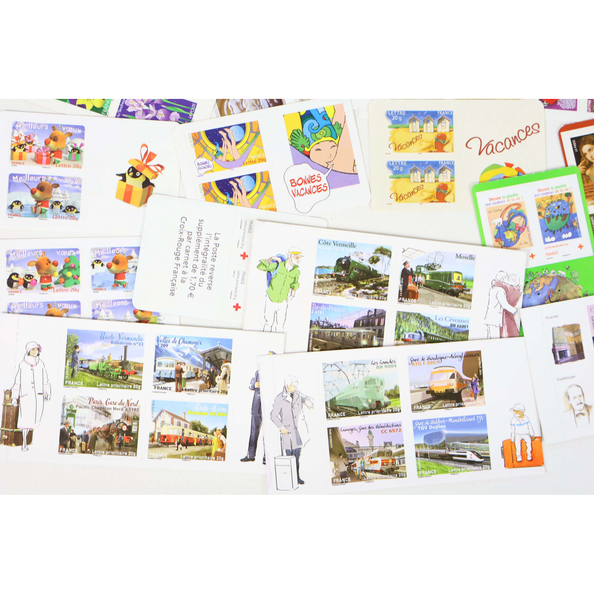 LOT DE 200 TIMBRES LETTRES 20G FRANCE A VALIDITÉ PERMANENTE, TVP POUR AFFRACNHIR
