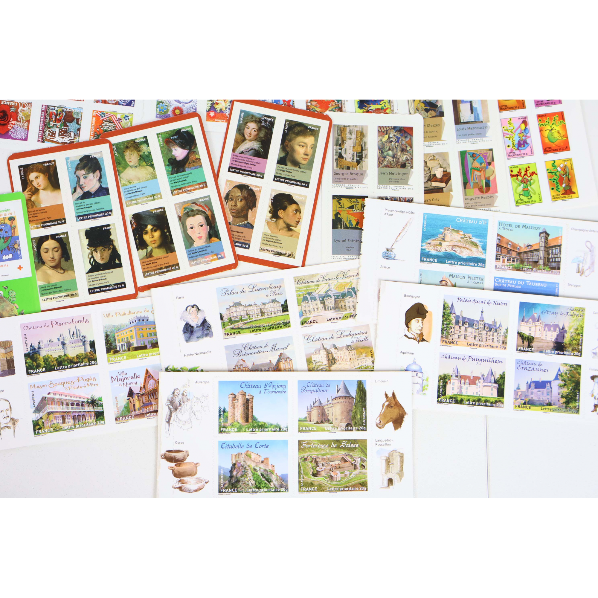 LOT DE 200 TIMBRES LETTRES 20G FRANCE A VALIDITÉ PERMANENTE, TVP POUR AFFRACNHIR