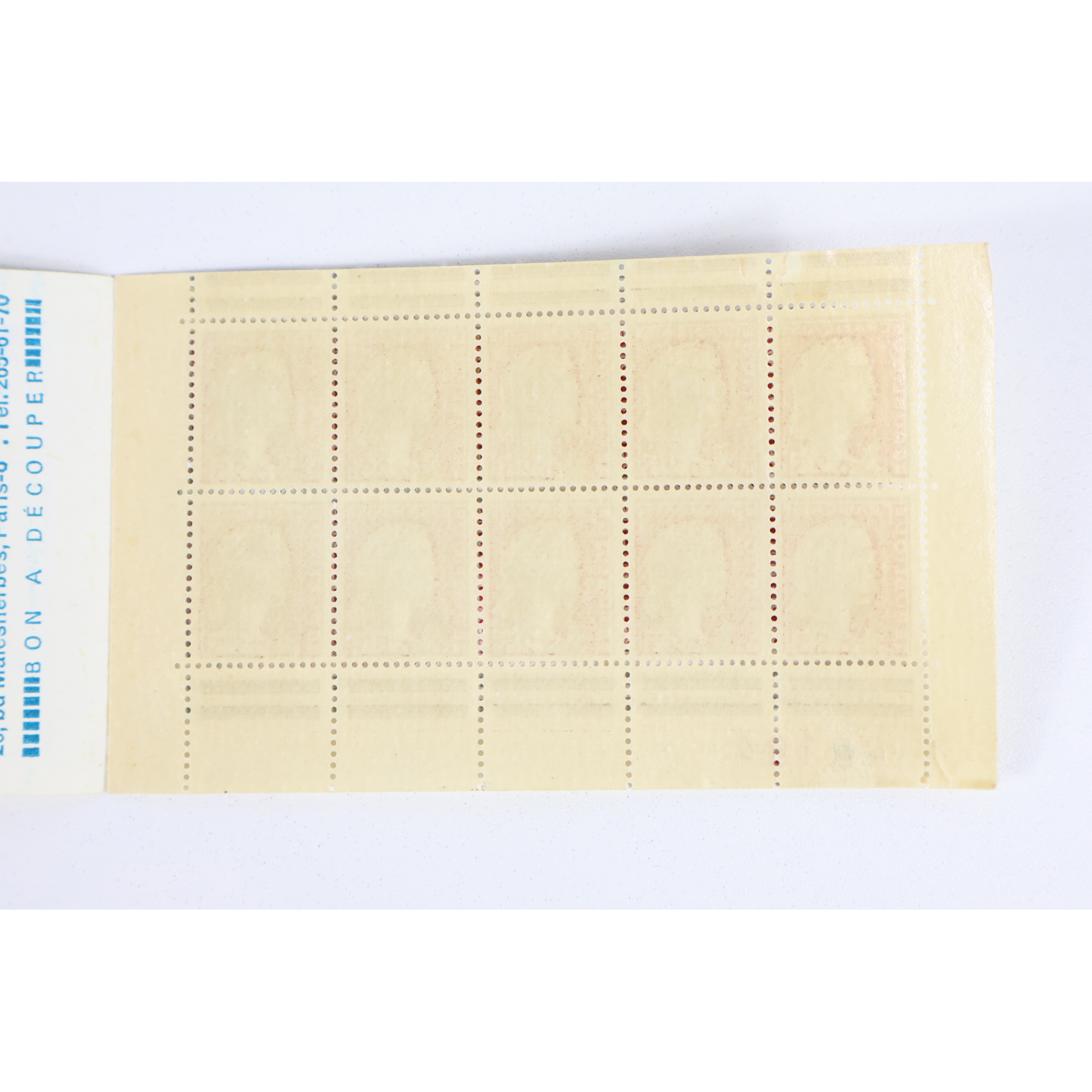 FRANCE CARNET ANCIEN N°1263-C3 TIMBRES NEUFS TYPE MARIANNE DE DESCARIS