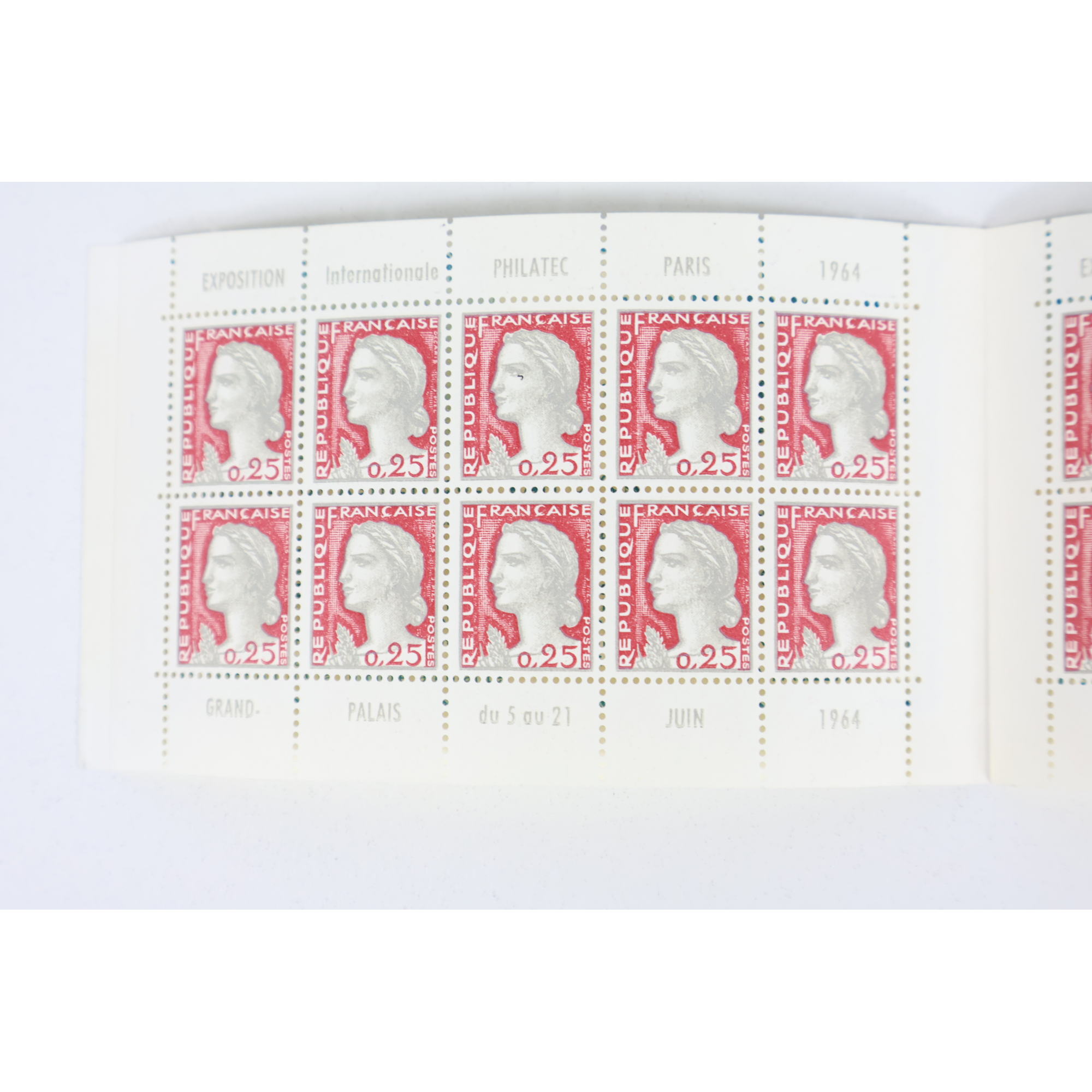 FRANCE CARNET ANCIEN N°1263-C3 TIMBRES NEUFS TYPE MARIANNE DE DESCARIS PHILATEC