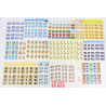 FRANCE LOT DE CARNETS EN EUROS TIMBRES NEUFS** AVEC BP D'AUTOADHESIFS FAC 227€