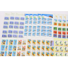 FRANCE LOT DE CARNETS EN EUROS TIMBRES NEUFS** AVEC BP D'AUTOADHESIFS FAC 227€
