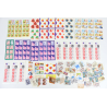 FRANCE LOT DE TIMBRES ET CARNETS EN FRANCS TIMBRES NEUFS** FACIALE 840FFr