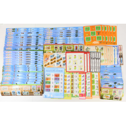 LOT 985 TIMBRES À 0.50 EUROS BLOCS AVEC DÉFAUTS POUR AFFRANCHIR FACIALE 492,50€