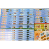 LOT 985 TIMBRES À 0.50 EUROS BLOCS AVEC DÉFAUTS POUR AFFRANCHIR FACIALE 492,50€