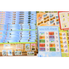 LOT 985 TIMBRES À 0.50 EUROS BLOCS AVEC DÉFAUTS POUR AFFRANCHIR FACIALE 492,50€