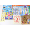 LOT 928 TIMBRES À 0.46 EUROS BLOCS AVEC DÉFAUTS POUR AFFRANCHIR FACIALE 426.88€