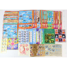 LOT 928 TIMBRES À 0.46 EUROS BLOCS AVEC DÉFAUTS POUR AFFRANCHIR FACIALE 426.88€