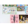 LOT 407 TIMBRES À 0.53 EUROS BLOCS AVEC DÉFAUTS POUR AFFRANCHIR FACIALE 215.71€