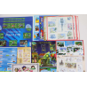 LOT TIMBRES ENTRE 0.54 ET 0.60 EUROS BLOCS AVEC DÉFAUTS POUR AFFRANCHIR VF 315€