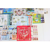 LOT TIMBRES ENTRE 0.54 ET 0.60 EUROS BLOCS AVEC DÉFAUTS POUR AFFRANCHIR VF 315€