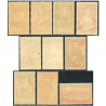 MONACO N°185 À 194 "PRINCES(SES) ET VUES DE MONACO" TIMBRES NEUFS** COTE 575€