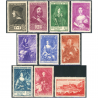MONACO N°185 À 194 "PRINCES(SES) ET VUES DE MONACO" TIMBRES NEUFS** COTE 575€