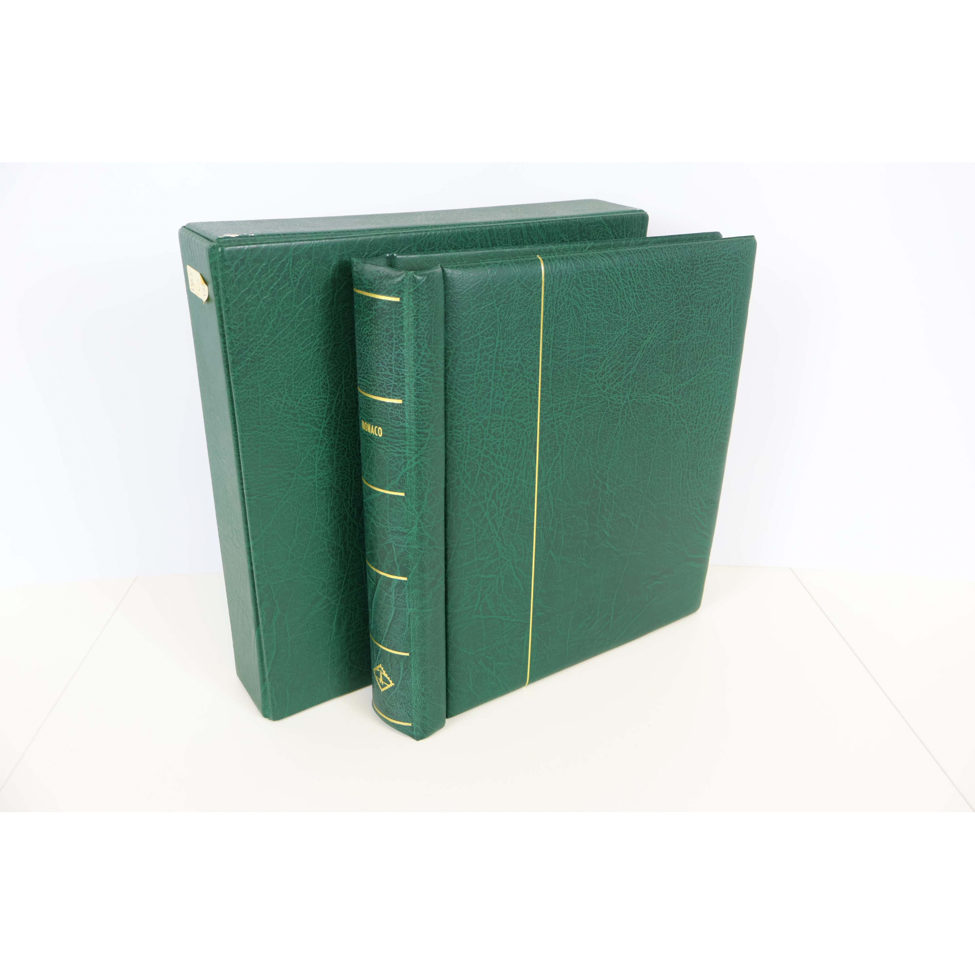 MONACO COLLECTION TIMBRES NEUFS** DE 2008 A 2014 ALBUM LEUCHTTURM FACIALE 439€
