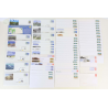 LOT DE 100 ENVELOPPES PRÉ AFFRANCHIES POUR LETTRES 20G FRANCE, THÈMES DIVERS