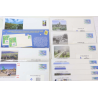 LOT DE 100 ENVELOPPES PRÉ AFFRANCHIES POUR LETTRES 20G FRANCE, THÈMES DIVERS