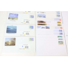 LOT DE 100 ENVELOPPES PRÉ AFFRANCHIES POUR LETTRES 20G FRANCE, THÈMES DIVERS