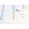 LOT DE 100 ENVELOPPES PRÉ AFFRANCHIES POUR LETTRES 20G FRANCE, THÈMES DIVERS