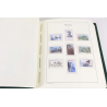 MONACO COLLECTION COMPLETE TIMBRES NEUFS** DE 1975 A 1989 ALBUM LEUCHTTURM