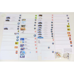 LOT 60 ENVELOPPES PRÉ AFFRANCHIES POUR LETTRES 20G FRANCE, AVEC TIMBRES A COLLER