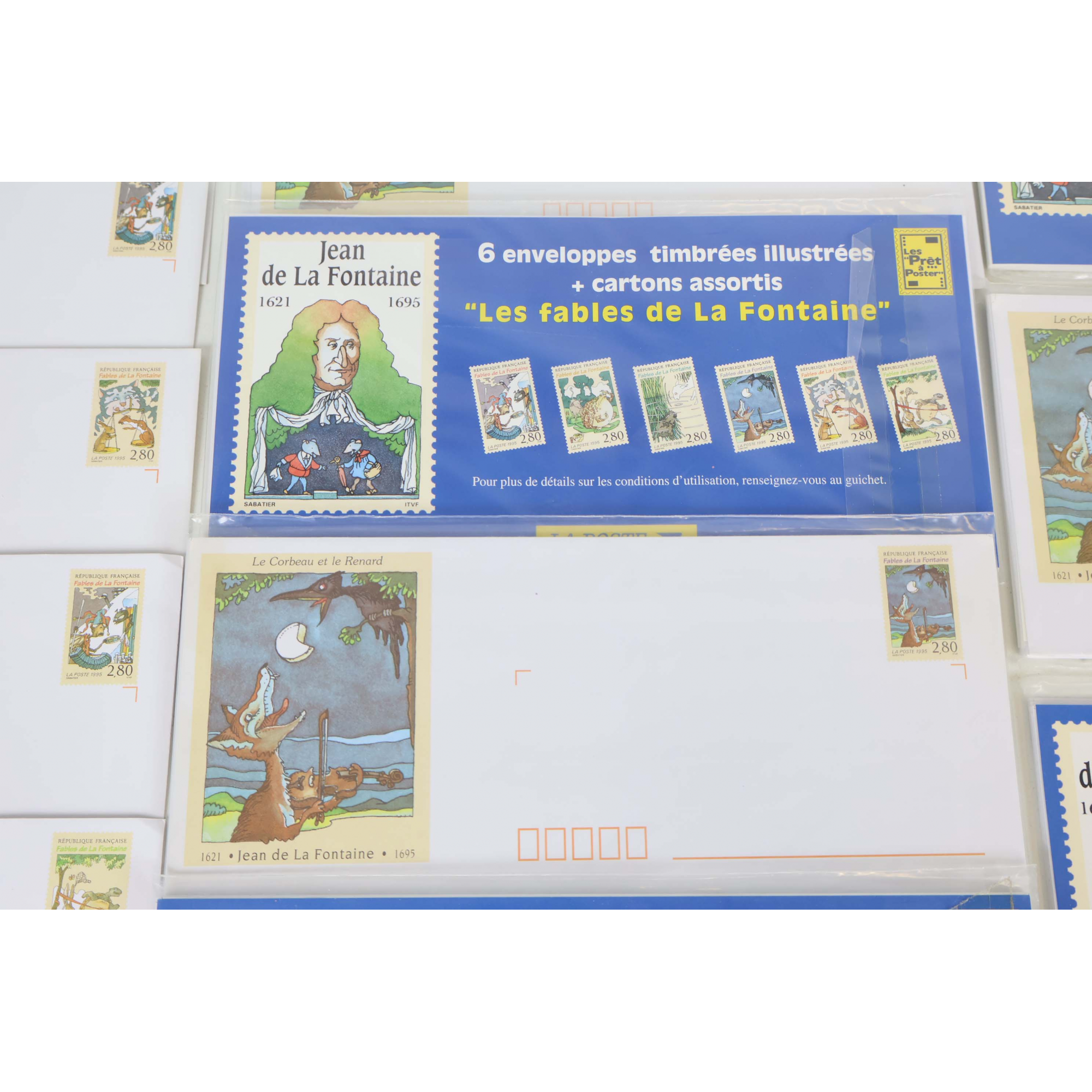 LOT 50 ENVELOPPES PRÉ AFFRANCHIES POUR LETTRES 20G FRANCE, AVEC TIMBRES A COLLER