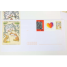 LOT 50 ENVELOPPES PRÉ AFFRANCHIES POUR LETTRES 20G FRANCE, AVEC TIMBRES A COLLER