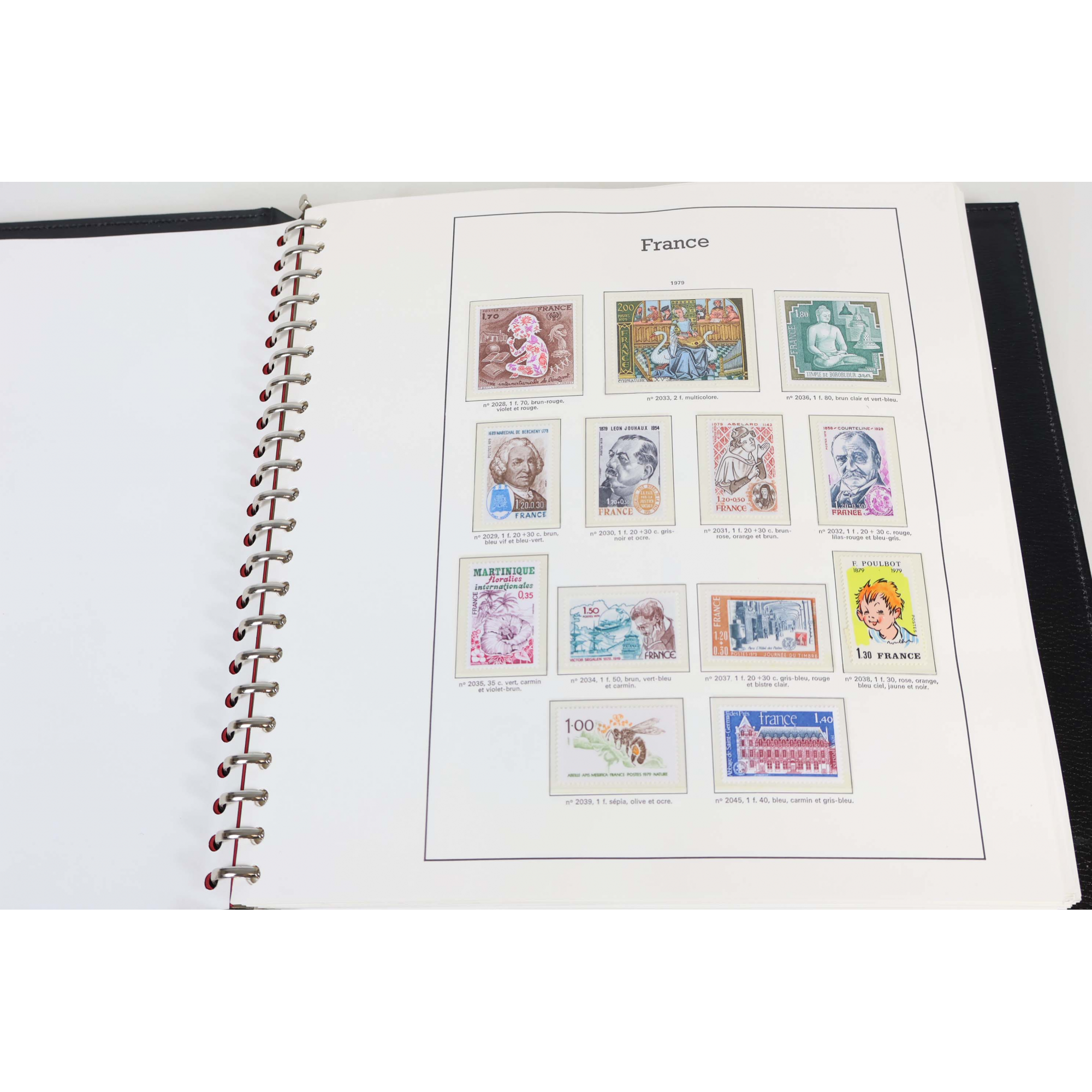 FRANCE COLLECTION COMPLETE DE 1979 A 1991 TIMBRES NEUFS** CLASSEUR YT FAC 2258Fr