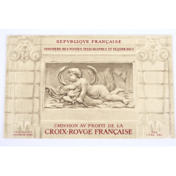 FRANCE CARNET CROIX-ROUGE DE 1952 TIMBRES NEUFS** EXCELLENTE QUALITE COTE 550€